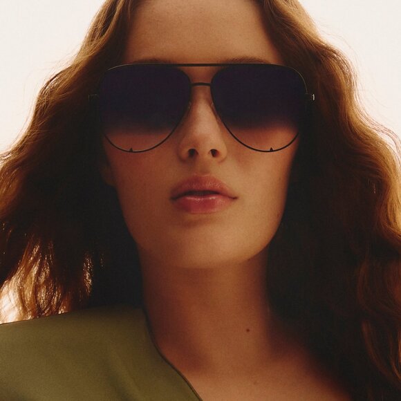 NWOT Quay Australia High Key Standard Sunglasses HIGH KEY Best Selling Aviator Sunglasses – Quay Australia main image 2